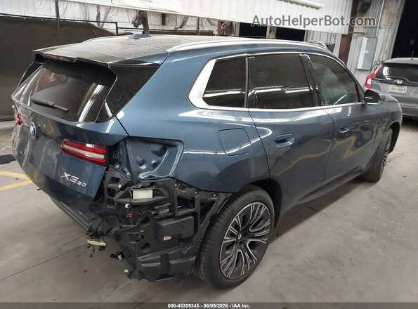 5UX53GP0XS9Y33376 2025 BMW X3 Blue Rear right