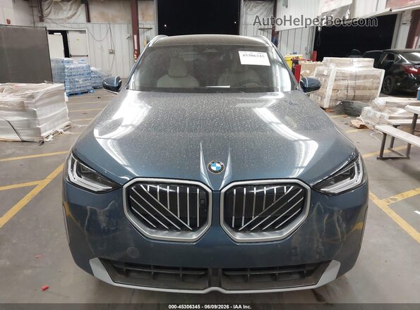 5UX53GP0XS9Y33376 2025 BMW X3 Blue Instrument cluster view