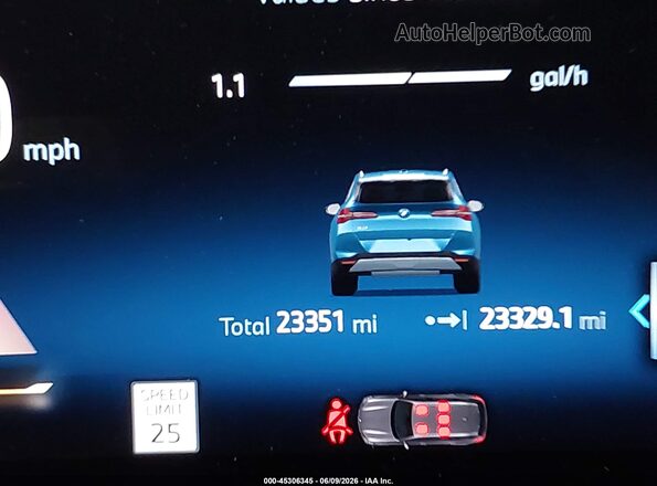 5UX53GP0XS9Y33376 2025 BMW X3 Blue 