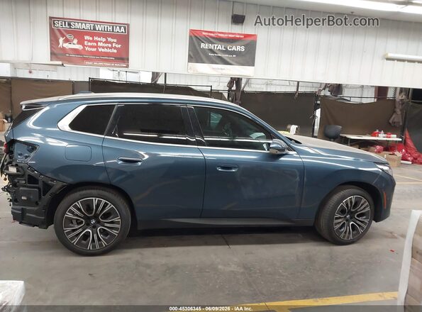 5UX53GP0XS9Y33376 2025 BMW X3 Blue Rear interior view