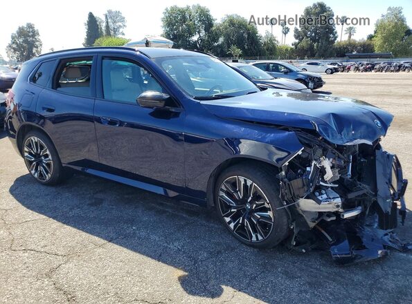 5UX73GP07S9Y12736 2025 BMW X3 Blue Front right