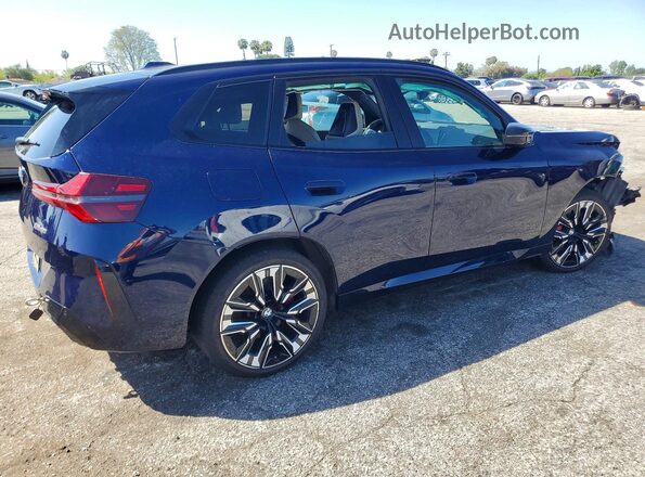 5UX73GP07S9Y12736 2025 BMW X3 Blue Rear right