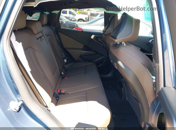 5UX73GP09S9100258 2025 BMW X3 Blue Widok naklejki z numerem VIN