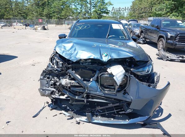 5UX73GP09S9100258 2025 BMW X3 Blue Widok z przodu