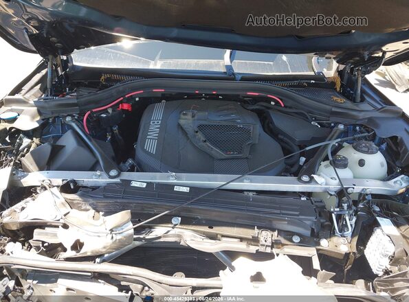 5UX73GP09S9100258 2025 BMW X3 Blue Widok z tyłu