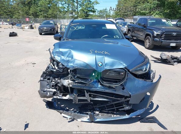 5UX73GP09S9100258 2025 BMW X3 Blue Widok zestawu wskaźników