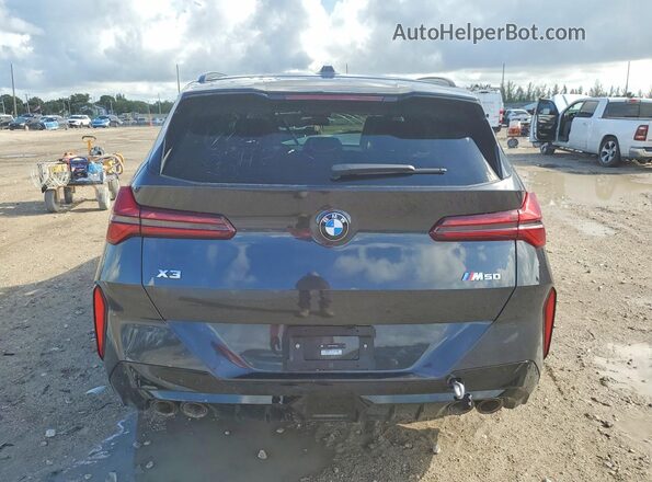 5UX73GP09T9426255 2026 BMW X3 Gray Widok z tyłu