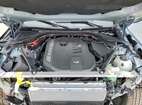 5UX73GP0XT9270999 2026 BMW X3 Gray Engine compartment view