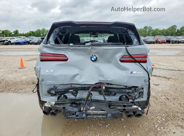 5UX73GP0XT9270999 2026 BMW X3 Gray Rear view
