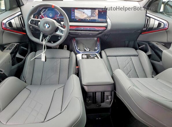 5UX73GP0XT9270999 2026 BMW X3 Gray Dashboard view