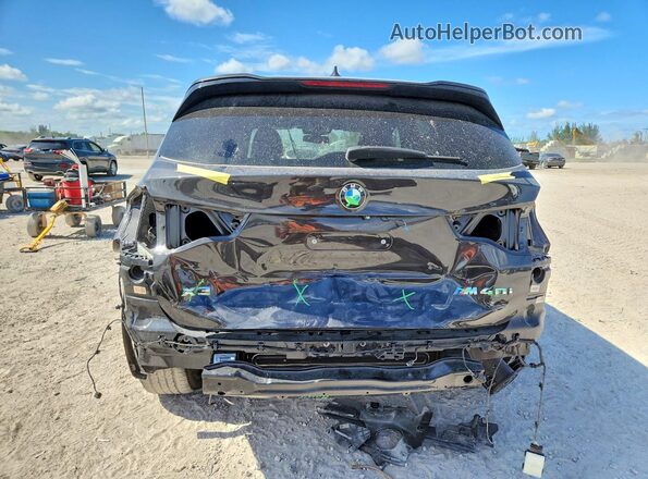 5UX83DP00N9J43247 2022 BMW X3 Black Հետևի տեսք