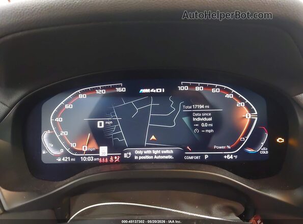 5UX83DP00P9T37084 2023 BMW X3 Gray 