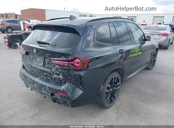 5UX83DP01N9J46500 2022 BMW X3 Black Tył prawy