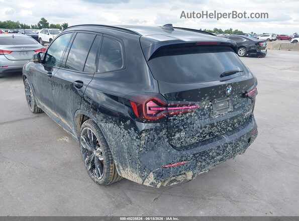 5UX83DP01N9J46500 2022 BMW X3 Black Tył lewy