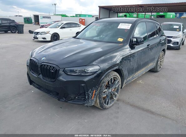 5UX83DP01N9J46500 2022 BMW X3 Black Przód lewy