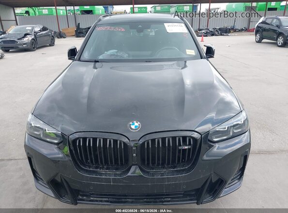5UX83DP01N9J46500 2022 BMW X3 Black Widok z przodu