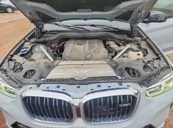5UX83DP02P9P97377 2023 BMW X3 Gray Engine compartment view