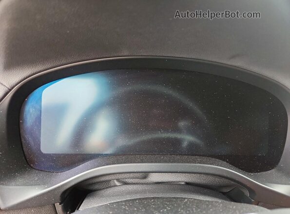 5UX83DP04P9P74134 2023 BMW X3 Синий Вид щитка приборов