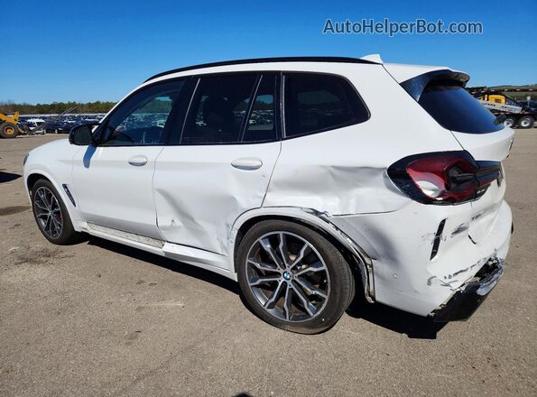 5UX83DP06N9J72316 2022 BMW X3 Белый Задняя левая четверть