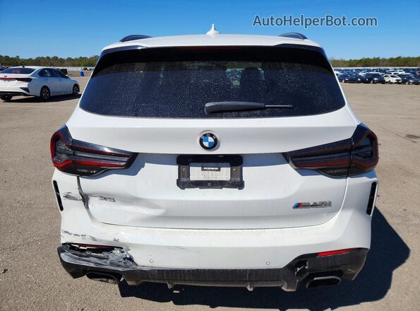 5UX83DP06N9J72316 2022 BMW X3 Белый Вид сзади