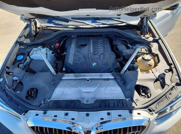 5UX83DP06N9J72316 2022 BMW X3 Белый Вид подкапотного пространства