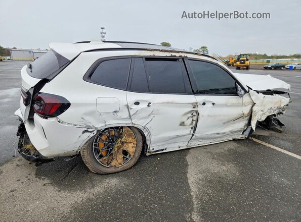 5UX83DP06P9S79790 2023 BMW X3 White Հետևի աջ
