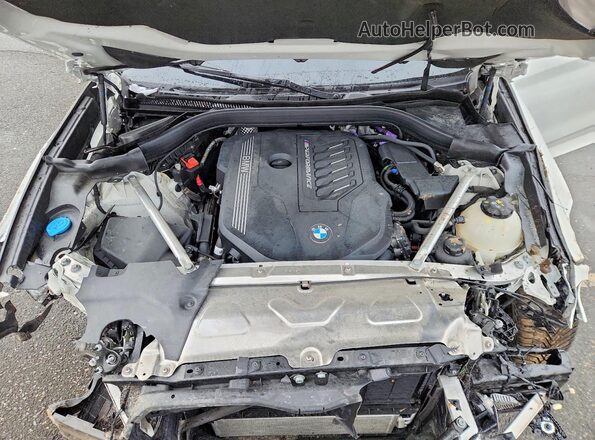 5UX83DP06P9S79790 2023 BMW X3 White Շարժիչի բաժամունքի տեսք