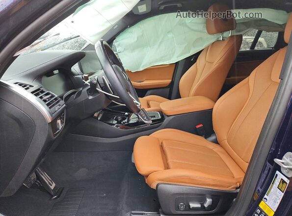 5UX83DP07P9R09851 2023 BMW X3 Blue Սալոնի դիմացի տեսք