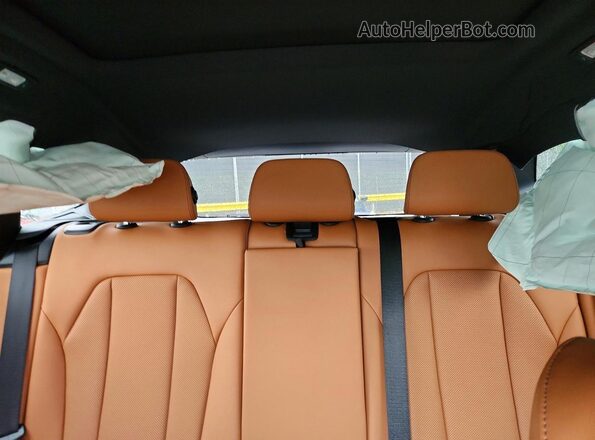 5UX83DP07P9R09851 2023 BMW X3 Blue Հետևի նստատեղերի տեսք