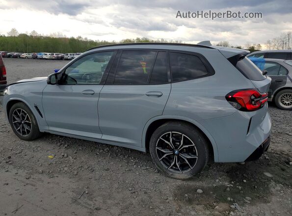 5UX83DP08N9J90896 2022 BMW X3 Blue Tył lewy