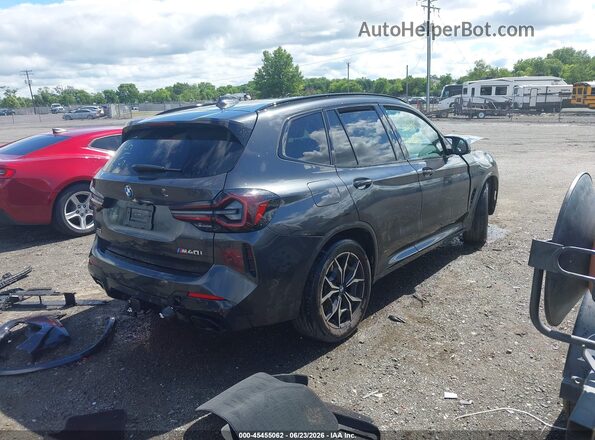 5UX83DP08R9U09264 2024 BMW X3 Gray Задня права чверть