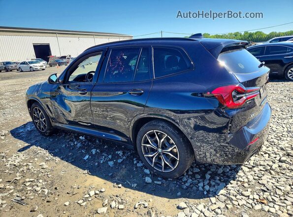 5UX83DP09N9L10320 2022 BMW X3 Black Задня ліва чверть