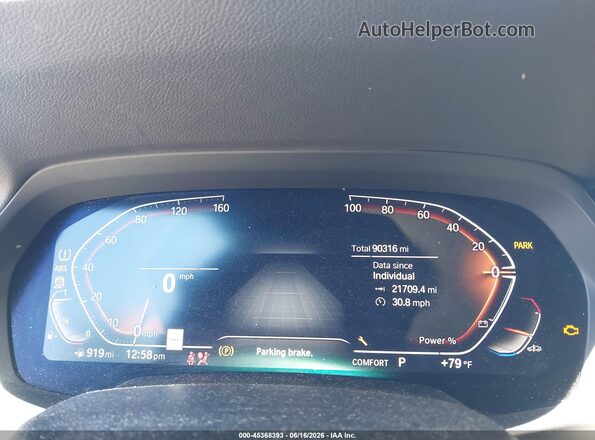 5UXCR4C00P9P47480 2023 BMW X5 Black უკანა სავარძლების ხედი