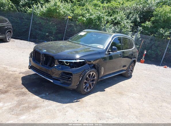 5UXCR4C00P9P47480 2023 BMW X5 Black წინა მარცხენა ხედი სამი მეოთხედიდან