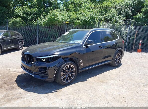5UXCR4C00P9P47480 2023 BMW X5 Black წინა ხედი