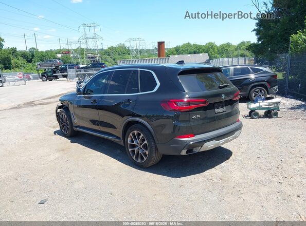 5UXCR4C00P9P47480 2023 BMW X5 Black უკანა მარცხენა