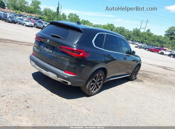 5UXCR4C00P9P47480 2023 BMW X5 Black უკანა მარჯვენა