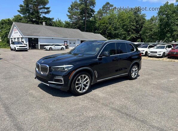 5UXCR4C01M9D94830 2021 BMW X5 Black Հետևի ձախ