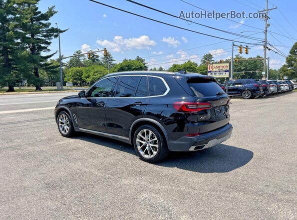 5UXCR4C01M9D94830 2021 BMW X5 Black Հետևի աջ