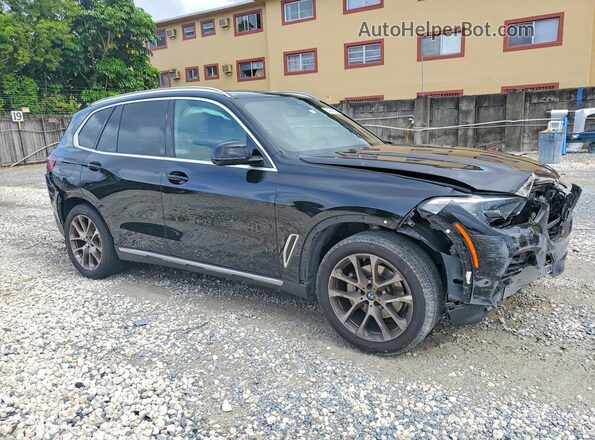 5UXCR4C01P9R07298 2023 BMW X5 Black Przód prawy