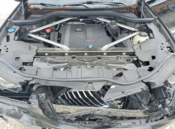 5UXCR4C01P9R07298 2023 BMW X5 Black Widok wnętrza z tyłu