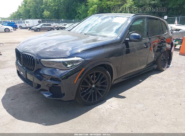 5UXCR4C02P9P06977 2023 BMW X5 Dark Blue Przód lewy