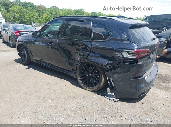 5UXCR4C02P9P06977 2023 BMW X5 Dark Blue Tył lewy