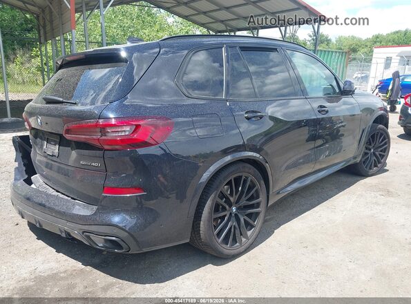 5UXCR4C02P9P06977 2023 BMW X5 Dark Blue Tył prawy