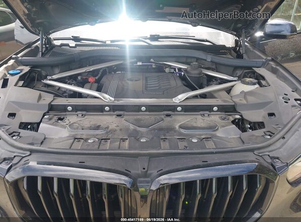 5UXCR4C02P9P06977 2023 BMW X5 Dark Blue Widok z tyłu