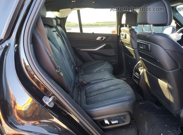 5UXCR4C04L9D67152 2020 BMW X5 Black Rear interior view