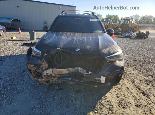 5UXCR4C04L9D67152 2020 BMW X5 Black Front view
