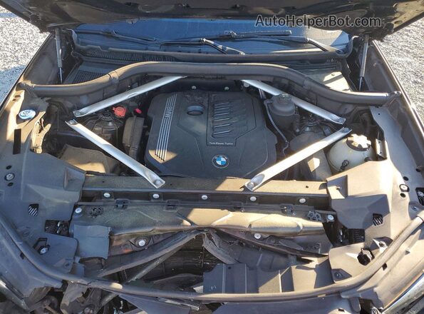 5UXCR4C04L9D67152 2020 BMW X5 Black Engine compartment view