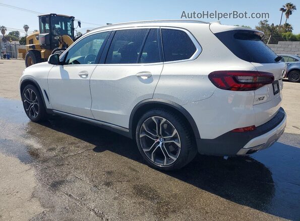 5UXCR4C06L9C57607 2020 BMW X5 White უკანა მარცხენა
