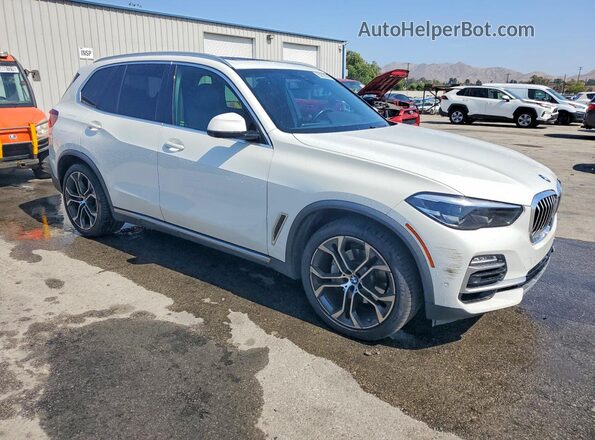 5UXCR4C06L9C57607 2020 BMW X5 White წინა მარჯვენა